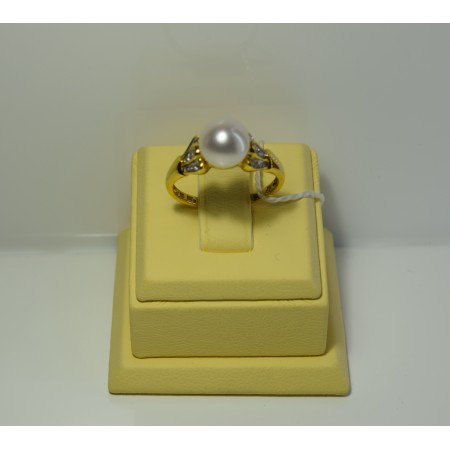 Золотое кольцо с бриллиантами 017 (350)