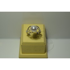 Золотое кольцо с жемчугом 36-5
