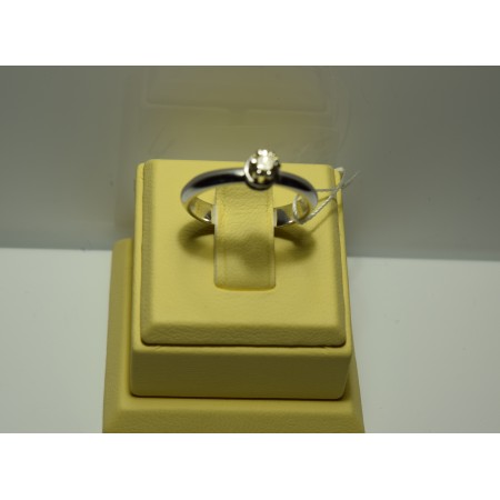 Золотое кольцо с бриллиантом 027(1100)