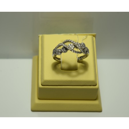 Золотое кольцо с бриллиантами 050(1200)