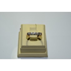 Золотое кольцо с бриллиантами 51506