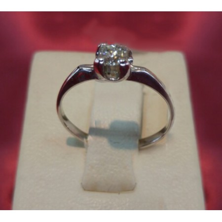 Золотое кольцо с бриллиантами R0121