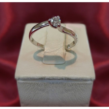Золотое кольцо с бриллиантами R0594